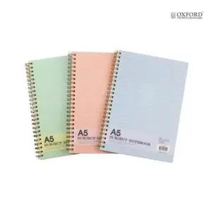 절취스프링 노트 80매 A5 D12 좌철 색상랜덤 다이어리