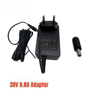 30V 0.8A 전원 어댑터 공급 충전기 진공 청소기 스위핑 로봇 EU 플매트 카펫 러그 용 범용 변환기