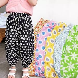 시원해 봄부터 여름까지 아동 냉장고바지 밴딩 데일리 팬츠 여아 남아 휴가패션 어린이집 면
