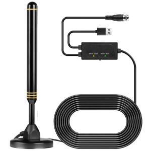 증폭 신호 수신기 디지털 TV 안테나 4K HD USB 5V 부스터 안테나마일즈 장거리용