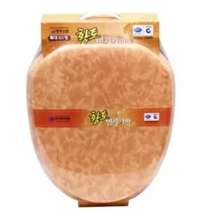 변기커버 T4Z1Q9R8 양변기 뚜껑 덮개 황토 변기 카바 GI형 특대
