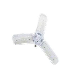 프리미엄 광합성 홈가드닝 4잎 햇빛 날개형 LED 식물 성장등 48W 단일 전구