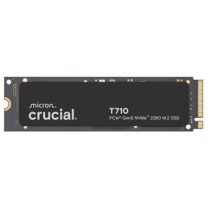 크리에이티브 및 하드코어 게이머를 위한 중요한 T710 PCIe Gen5 NVMe 4TB SSD, 최대 14,900MB/s, 노트북 및 데스크톱 호환(PC), 솔리드 스테이트 드라이브, 1Mo Adobe CC u2013 CT4000T710 SSD8-01 포함