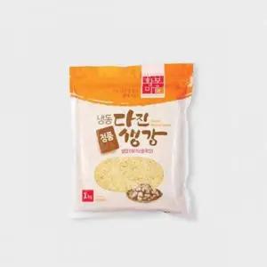 황보마을 다진생강 중국산 1kg 냉동