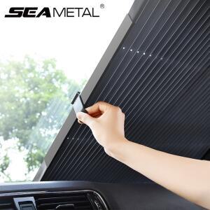 접이식 자동차 차양 보호대 파라솔 전면 후면 창 썬 바이저 Winshield Sun Shade Covers SUV 용 예방