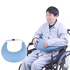 휠체어 팔 받침 상품 베개 지지대 띠 단일 허리 쿠션
