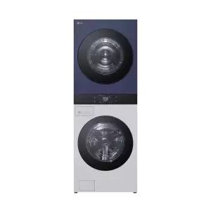 [LG](신세계몰)LG 오브제 워시타워 25kg+25kg 그레이_네이비 WA2525MYHF