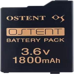 소니 PSP 2000/3000 시리즈 콘솔 OSTENT 리얼 1800mAh 3.6V 리튬 이온 폴리머 충전식 배터리 팩 교체