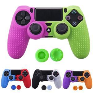 미끄럼 방지 보호 커버 케이스 부드러운 고무 쉘 스킨 게임 패드 실리콘  PS4 컨트롤러 핸들 액세서리