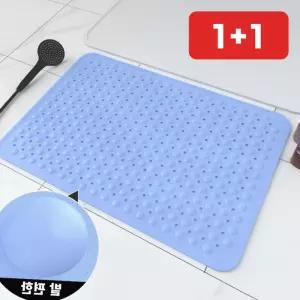 욕실 발브러쉬 풋브러쉬 미끄럼방지 발매트 발씻기 마사지 실리콘 흡착판  1+1