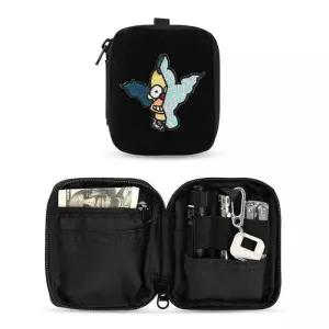 [룽스_62]EDC 미니 파우치 EDC툴파우치 지갑 VE34V 블랙