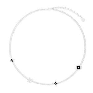 LV 스파이크 참 목걸이 M01717