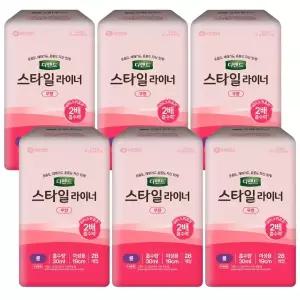 디펜드 스타일 요실금 라이너 여성용 무향 롱 28매 x 6팩