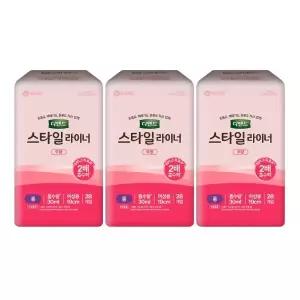 디펜드 스타일 요실금 라이너 여성용 무향 롱 28매 x 3팩
