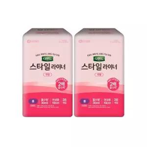 디펜드 스타일 요실금 라이너 여성용 무향 롱 28매 x 2팩
