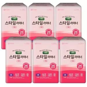 디펜드 스타일 요실금 라이너 여성용 무향 롱 28매 x 6팩
