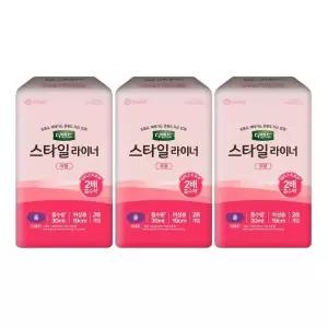 디펜드 스타일 요실금 라이너 여성용 무향 롱 28매 x 3팩