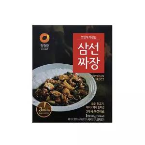 청정원 삼선짜장 180g x4개