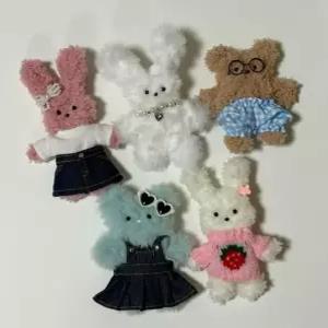 말랑 모루인형 만들기 DIY 미니 키트(재료포함) 키링 인형 모루 철사