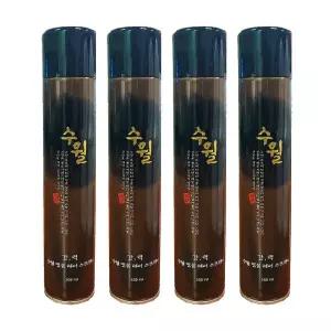 수월 명품 강력 헤어 스프레이 300ml 4개