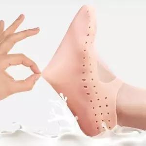 발 전체보습 실리콘 패드 뒤꿈치 굳은살 각질 풋케어 각질 풋케어 발관리 (W3704BA)