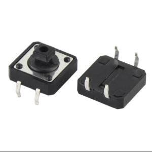 50pcs TC-1212T 12x12x7.3M 호환m 촉각 푸시 버튼 순간 PCB 스위치 12V 50mA