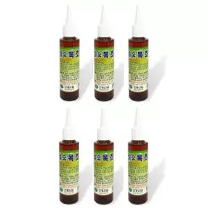 국산 참나무 참숯 목초액 110ml 6개 정제 원액 무좀 발톱 발냄새 발관리