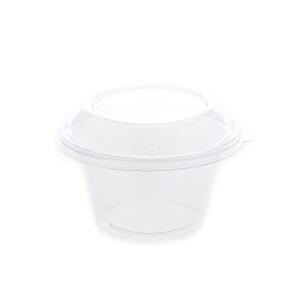 빙수 135파이 JB082 세트 투명 500ml 900개 원형 일회용 배달 포장용기