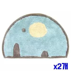 부드러운 코끼리 발매트 40x60cm 색상랜덤 x2개