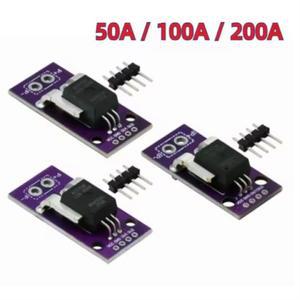 50A 100A 홀 전류 센서 모듈 선형 아날로그 AC DC 3.3V-5V ACS758 ACS758LCB-050B 100B-PFF-T 아두이노 RC