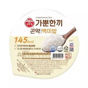 [오뚜기]가뿐한끼 곤약 백미밥 130g x 18개[35954780]