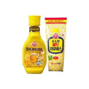 [오뚜기] 마요네즈 500g + 허니머스타드소스 535g[35954802]