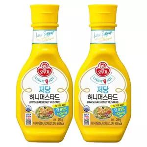 [오뚜기]LIGHT&JOY 저당 허니머스타드 265g 2개[35954794]