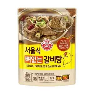 [오뚜기] 서울식 뼈없는 갈비탕 450g 12봉[35954888]