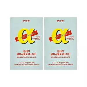 데이즈온 원데이 알파시클로 덱스트린 3g 14포 2개/mjc