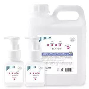 이공이공 핸드워시 4L 1개+300ml 본품 2개(5가지향)