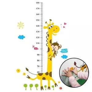고품질 키재기스티커 빅스티커 벽지스티커 키재기스티커기린 (W64B4B7)
