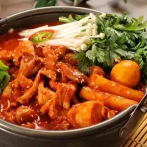 해와바다 얼큰한 닭내장탕 700g 전골 밀키트 2-3인분 닭곱창 알집 야식 캠핑
