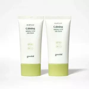 구달 맑은 어성초 진정 무기자차 선크림 50ml 2개