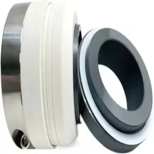 RZQUAL WB2-65 벨로우즈 이중 스테이지 씰 소재로 화학 펌프 부식 방지용 기계식 PTFE SIC/SIC/PTFE 샤프트