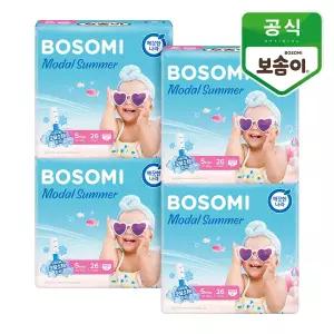 보솜이 모달썸머 팬티 기저귀 특대형 26매 4팩