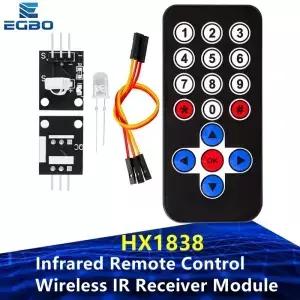 1 세트 적외선 원격 제어 모듈 Arduino Raspberry Pi 용 무선 IR 수신기 DIY 키트 HX1838