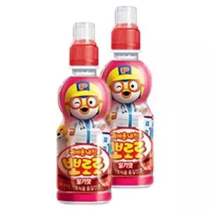 [룽스_64]딸기맛 235ml 뽀로로 x 24개