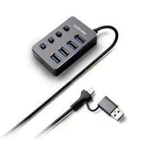 멀티 usb 허브 데이터 c 타입 usb 허브 3.2 고속 USB포트확장