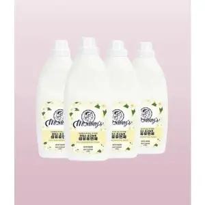[셀러허브][마미스] 초 고 농 축 섬유유연제 1.05L x 4개 (화이트플로럴향) (S42345353)
