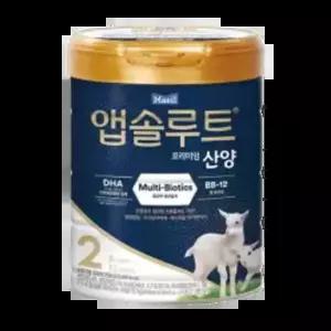 앱솔루트 산양 분유 2단계 750g, 1개
