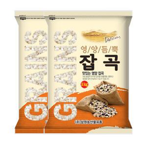 [삼원농산] 찹쌀 4kg (2kg/2개)