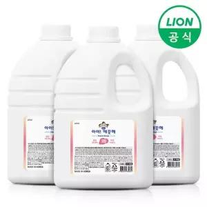라이온 아이깨끗해 핸드워시 대용량 레몬 2.45L 3개