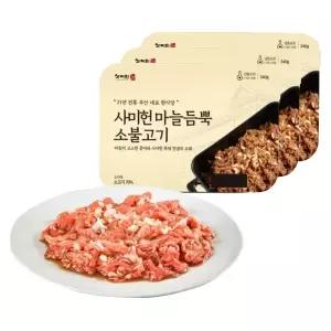 사미헌 마늘불고기 340g, 3개