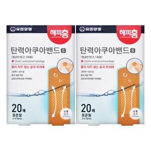 해피홈 탄력 아쿠아 밴드 에스 표준형 20매 X 2개